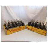 6 1/2 oz. Coca-Cola Bottles With Wooden Crates