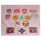 Miniature Rail Road Signs