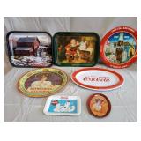 Collection of Coca-Cola Serving Trays