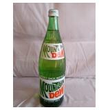 Mountain Dew 32oz. Screw Top Glass Bottle