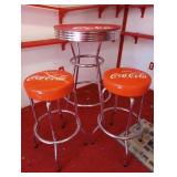 Coca-Cola Table & Stools