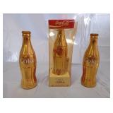 Gold Coca-Cola Dale Earnhardt Bottle & Gold