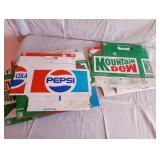 Cardboard Pepsi Product Cartons & More