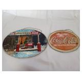 Coca-Cola Stained Glass Window Hangers