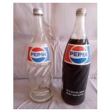 Pepsi 32oz. Screw Top Glass Bottles