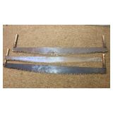 Primitive Two-Man Saws