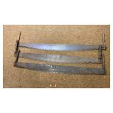 Primitive Two-Man Saws