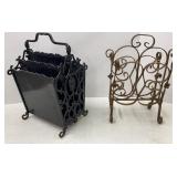 Wrought Iron Magazine Racks