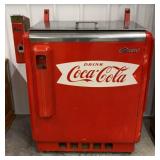 Vtg Glasco Coca Cola Chest Machine