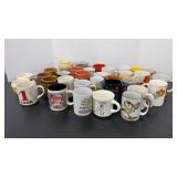 Large Lot of Coffee Cups
