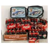 Wooden Coca Cola Crate & (14) 6-Packs of Full