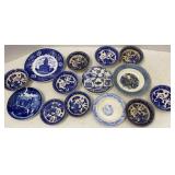 Blue Willow Bowls & Collector Plates