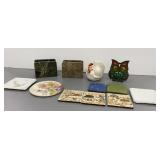 Marble Napkin Holders & Trivets