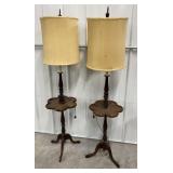 Antique Table Lamps 60in tall