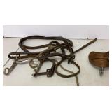 Horse Tack & Single Boot Spur