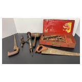 Brace & Bits, Hand Drill & Saws
