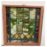 Antique Stained Glass Window