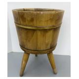Half Barrel Planter stand 12in dia, 18in tall