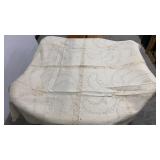 Antique Hand Made Embroidered Quilt