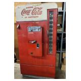 Vtg Vendo Coca Cola Bottle Vending Machine