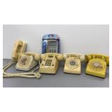 Vtg Touch Tone & Rotary Dial Telephones