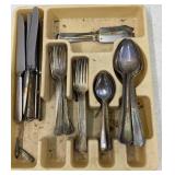Nearly Complete Set of Silver Plate Flatware