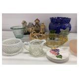 Fenton Glass & Other decor