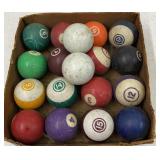Vtg Complete set of Billiard Balls