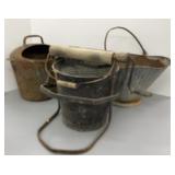 Galvanized Ash & Mop Buckets