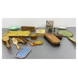 Alabaster Compact & Dresser Sets