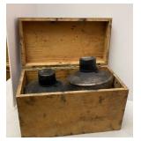 Vtg Aluminum Road Flares