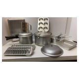 Vtg Aluminum Cookware