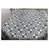 Antique Handmade 6 inch block Quilt