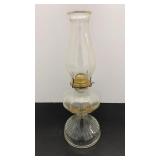 Antique Eagle Oil Lamp 18in tall