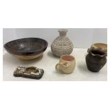 Hand Thrown Pottery Pieces