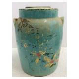 Antique Red Wing? Hand Painted Cookie Crock