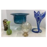 Colored Art Glass Pieces