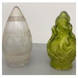 Vtg Torpedo Lamp Globes