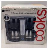 Cooks Double Coffee Maker (NIB)