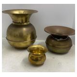 Brass Spittoons