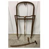 Primitive Hay Knife & Grabber