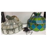 (2) Suspended Light Fixtures