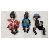 Porcelain Dolls (2 need restrung, 1 missing