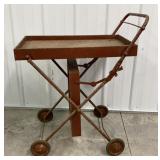Antique Metal Cart 24x14x32