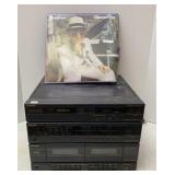 Sharp Stereo & Elton John Album