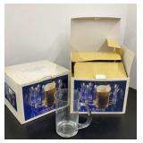 (8) Glass Beer Mugs