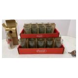 Coca Cola Bottle Opener, Glasses (2.5 & 6oz)
