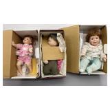 Knowles & Danbury Mint Porcelain Dolls