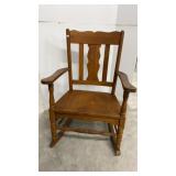 Antique Oak Rocker