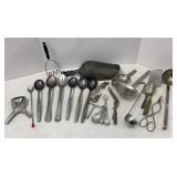 Stainless Serving Spoons & Other Utensils